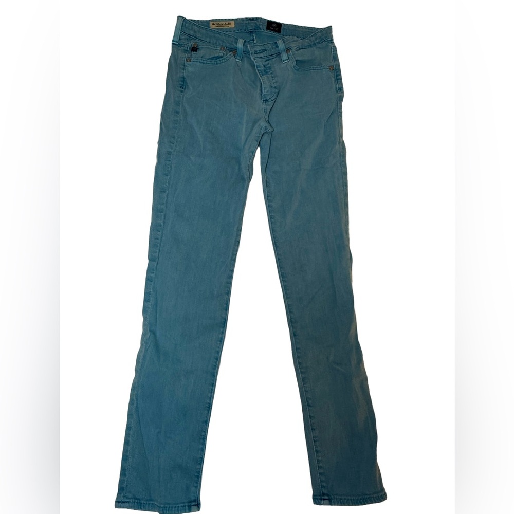 AG Adriano Goldschmied Women's Skinny Jeans - Sky Blue